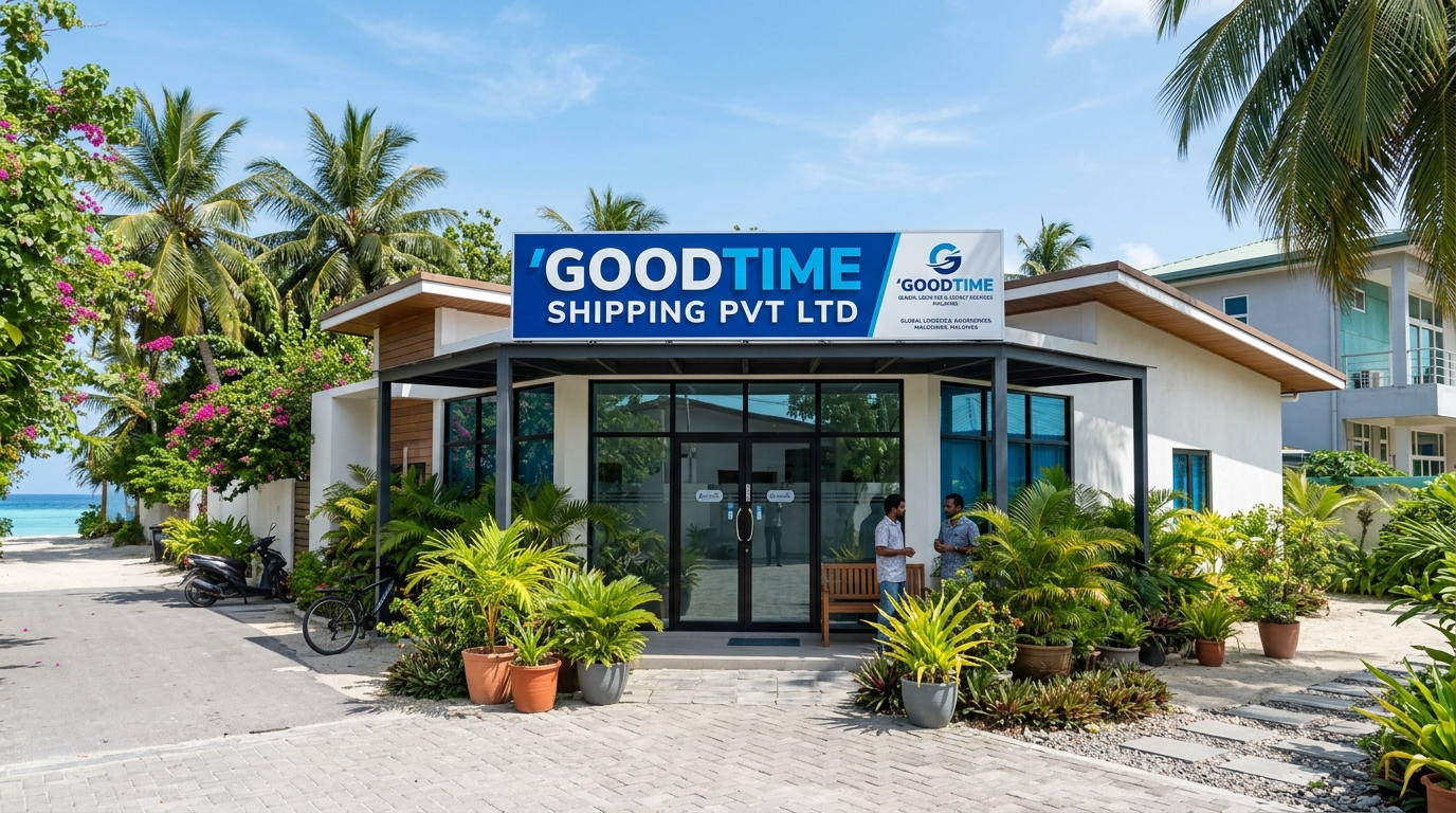 GoodTime Shipping Office in Addu City Maldives